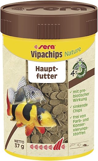sera Vipachips Nature 100ml - Aquaristik - LandSera4001942005142