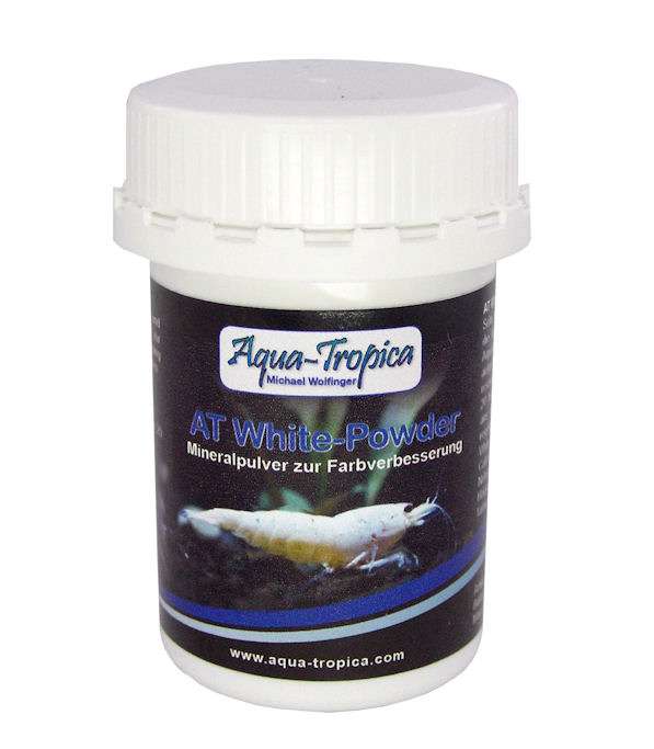 AT White-Powder - Aquarium Mineralzusatz - Weißes Pulver für Fischtanks