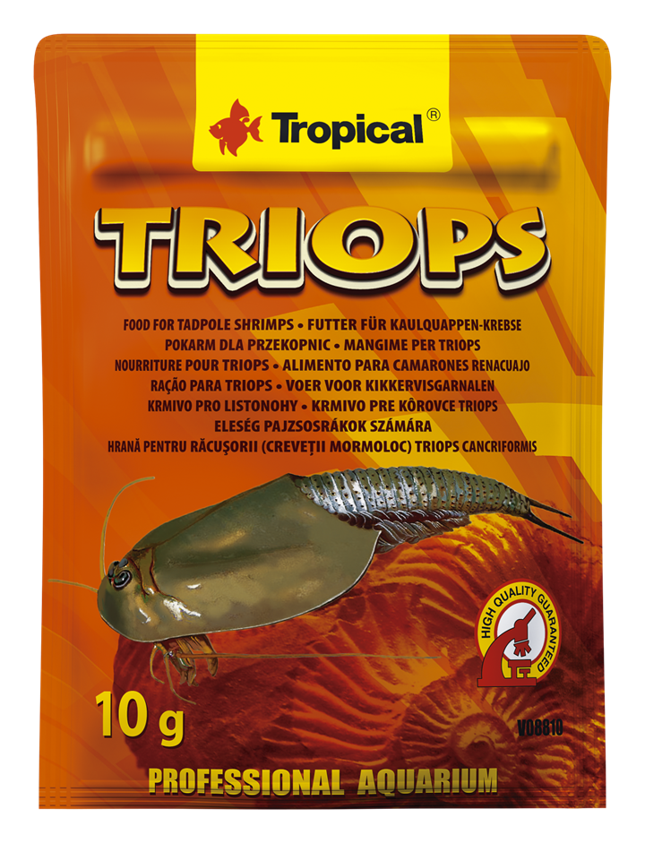 Triops Futter